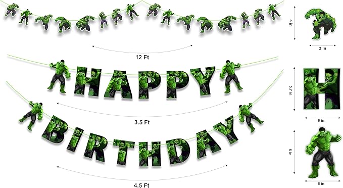 Seyal® Hlk Theme Birthday Party Supplies