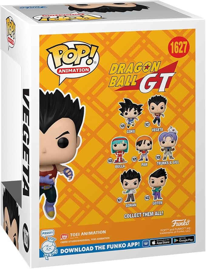 Funko POP! Animation: DBGT - Vegeta - Dragon Ball - Collectable Vinyl Figure - Gift Idea - Official Merchandise - for Kids & Adults - Anime Fans - Model Figure for Collectors and Display