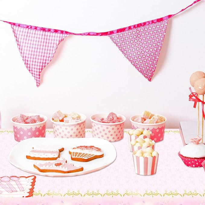 Egami 2pcs Butterfly Party Tablecloth for Butterfly Party Supplies Decorations 87 inches x 51 inches for Butterfly Birthday Party Supplies