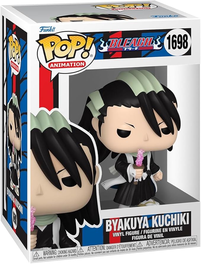 Funko POP Animation: Bleach - Byakuya Kuchiki - Collectable Vinyl Figure - Gift Idea - Official Merchandise - for Kids & Adults - Anime Fans - Model Figure for Collectors and Display