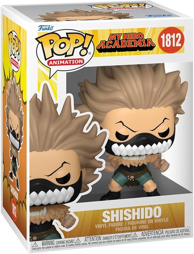 Funko Pop Animation: My Hero Academia (MHA) - Shishido - Collectable Vinyl Figure - Gift Idea - Official Merchandise - Toys for Kids & Adults - Anime Fans - Model Figure for Collectors and Display