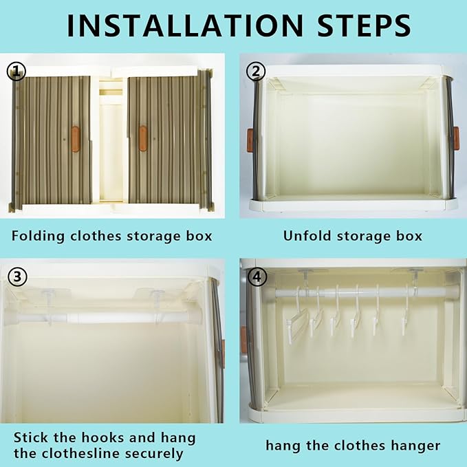 Foldable Doll Wardrobe Compatible with Labubu Clothes, Doll Clothes Closet with 10 Clothing Rack & 1 Rod, Furniture Accessories for Storing 15/17cm Small Outfits with Cover & Display Shelf
