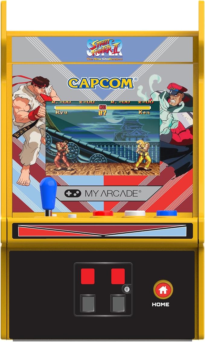 My Arcade Super Street Fighter II Micro Player Pro: Capcom Arcades, 2 Games in 1
