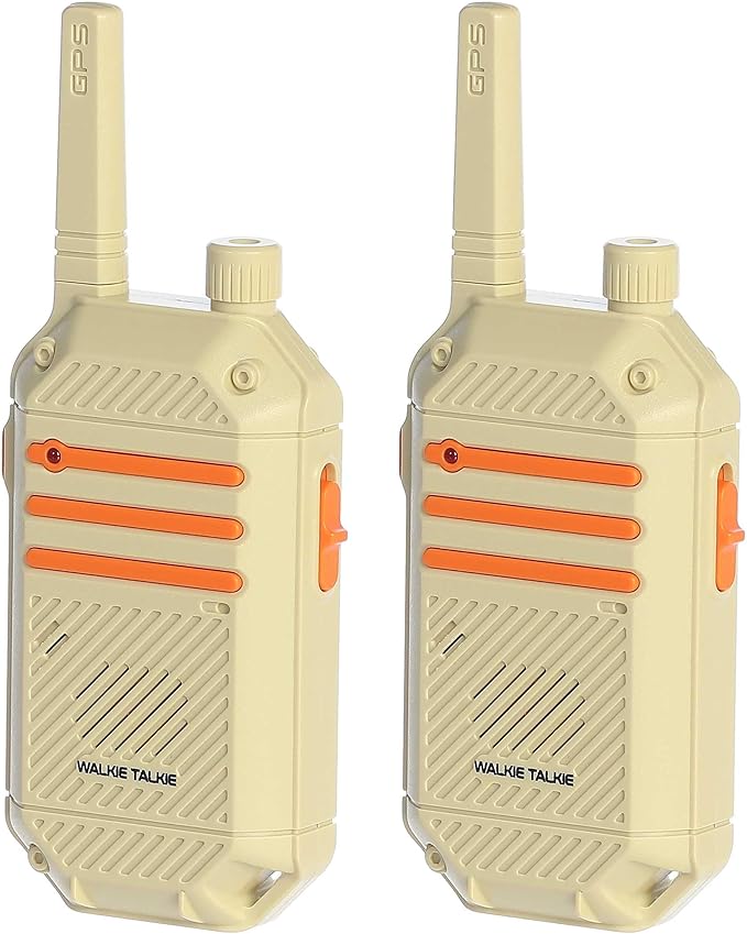 Aurora® Toys Durable Camp Arcadia™ Walkie Talkies Toy - Imaginative Play - Long-Lasting Enjoyment - Brown 9 Inches