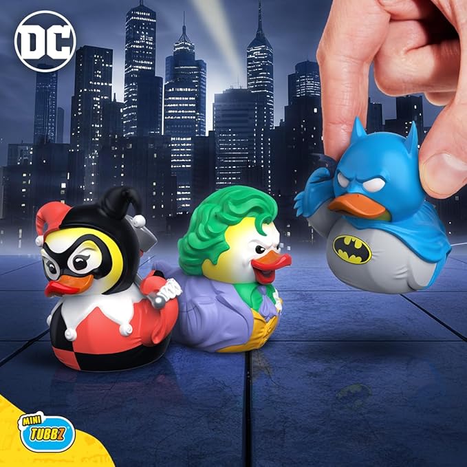 TUBBZ Mini: DC Comics - Harley Quinn Cosplaying Rubber Duck Vinyl Figure