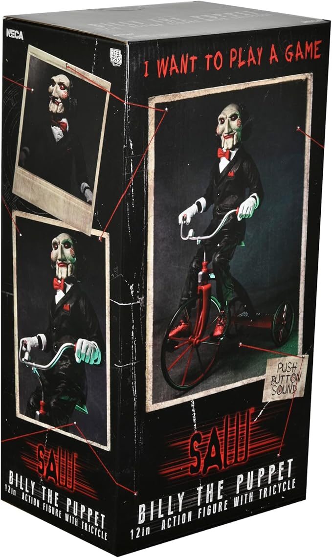 Saw 12" Action Figure with Tricycle