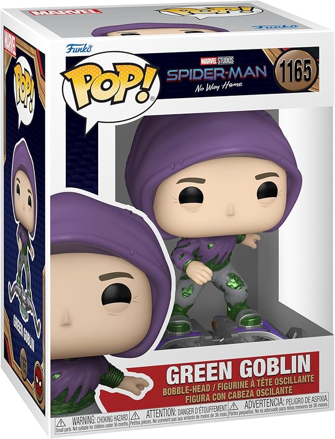 Funko Pop Marvel: Spider-Man: No Way Home - Green Goblin - Collectable Vinyl Figure - Gift Idea - Official Merchandise - Toys for Kids & Adults - Superheroes Fans