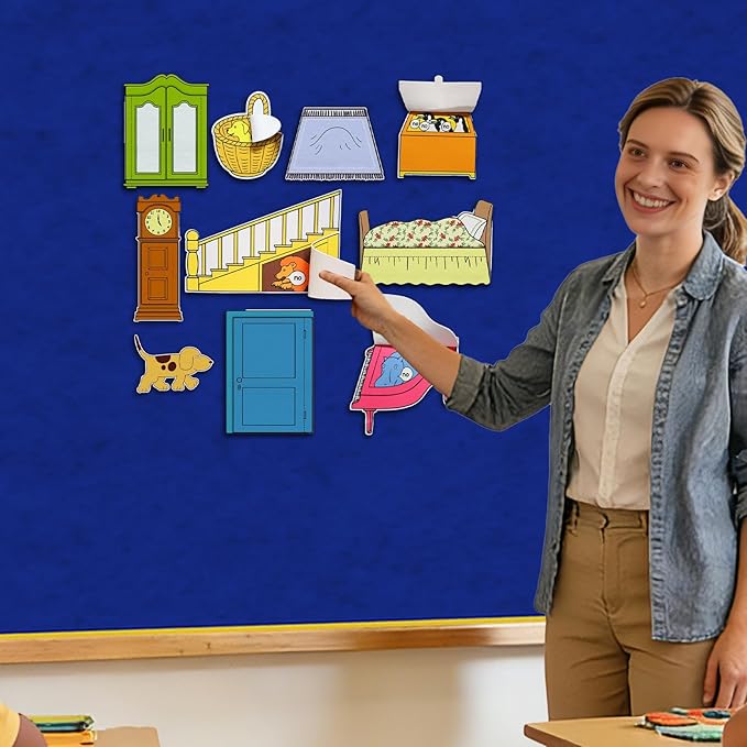 Wheres Spot Felt 10 Pcs Board Stories Pieces Set Story FeltsKindergarten Storytelling Felt Toys Flannel Board Stories for Preschool