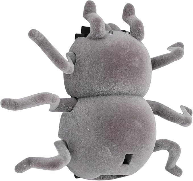 Remote Control Spider Toy, Dual Mode Wall Climbing Electronic Animal Toy with Movement, for Kids and Adults (Grey)