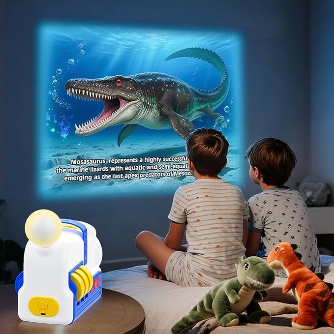 Bedtime Story Projector for Kids,Bedroom Kids Book Projector,with 32 Story Cards,White Noise & Night Light,EducationalSleep Aid Toy for Toddlers Ages,Birthday Christmas for Any Occasion