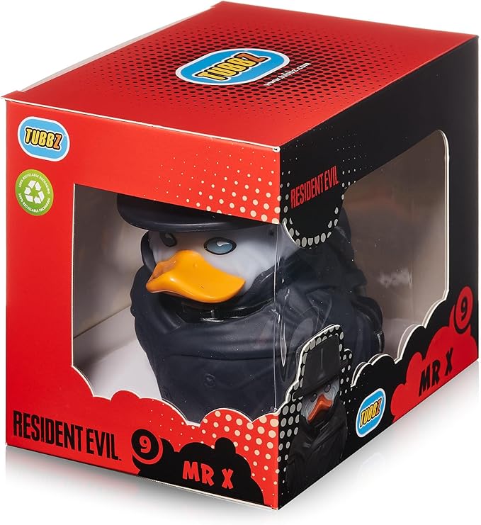 TUBBZ Boxed Edition Mr. X (T-103) Collectible Vinyl Rubber Duck Figure - Official Resident Evil Merchandise - TV, Movies & Video Games