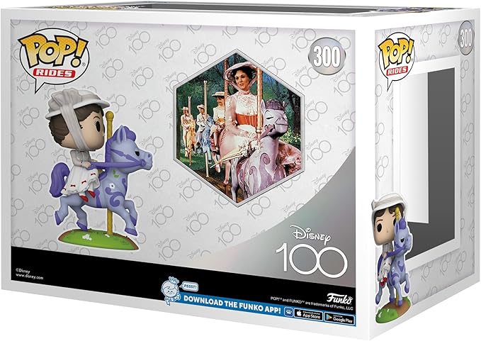 Funko POP! Disney: Disney 100 - Mary Poppins - Collectable Vinyl Figure - Gift Idea - Official Merchandise - for Kids & Adults - Movies Fans - Model Figure for Collectors and Display