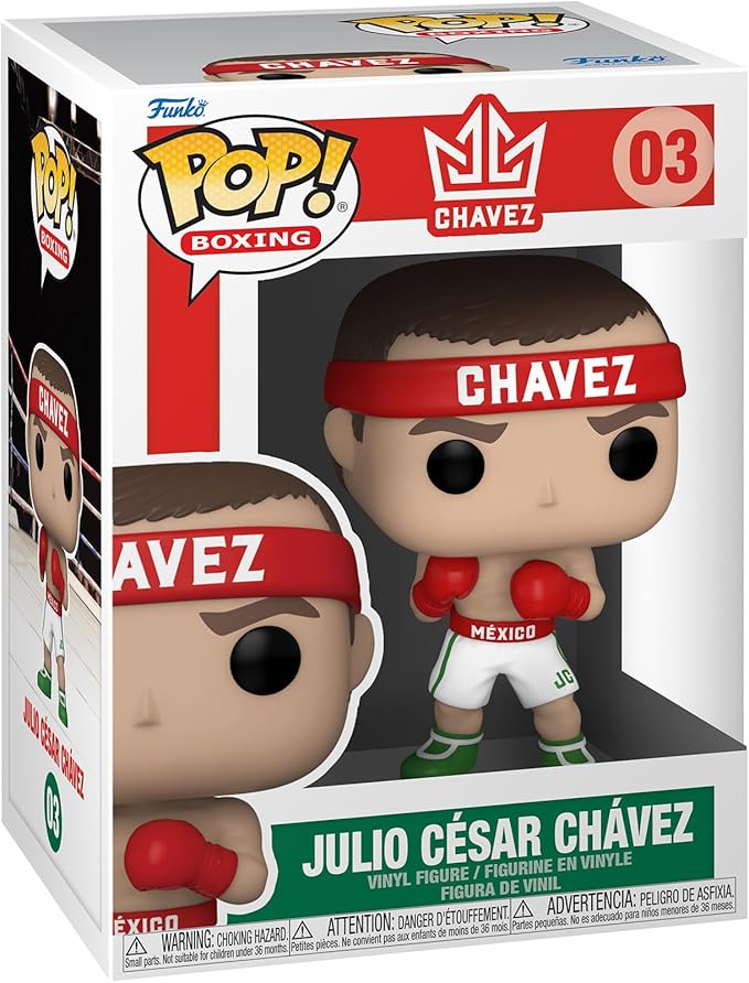 Funko Pop! Boxing: Julio César Chávez, Multicolor