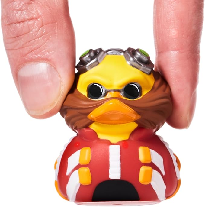 TUBBZ Mini Dr Eggman Collectible Vinyl Rubber Duck Figure - Official Sonic The Hedgehog Merchandise - Kids TV, Movies & Video Games
