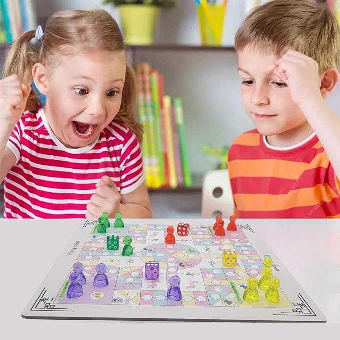 120 Pieces Game Pawns,Game Pieces for Board Games,Plastic Tokens Board Game Accessories with Portable Box(Translucent,6 Colors)