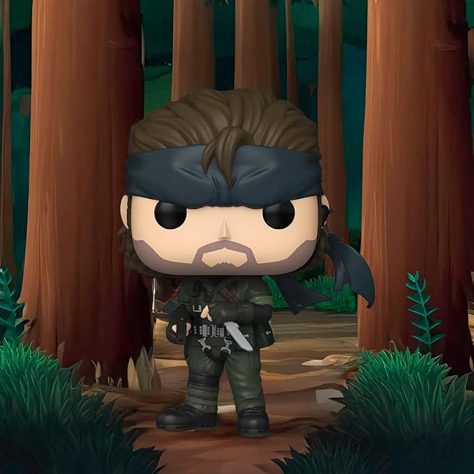 Funko Pop! Games: Metal Gear - Naked Solid Snake - Metal Gear Solid - Collectable Vinyl Figure - Gift Idea - Official Merchandise - Toys for Kids & Adults - Video Games Fans