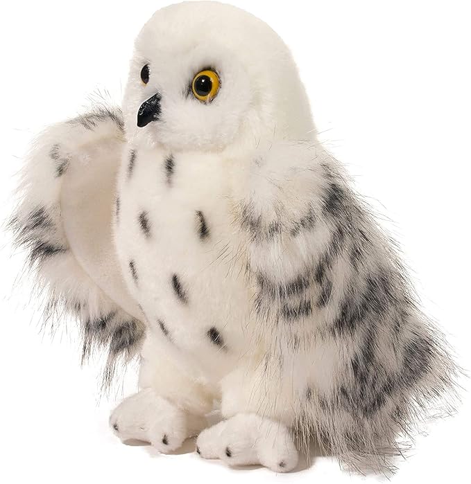 Douglas Wizard Snowy Owl Plush Stuffed Animal