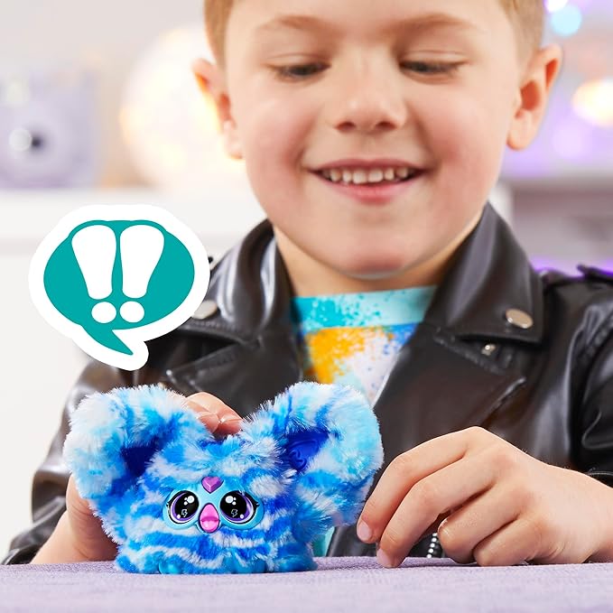Furby Furblets Ooh-Koo Rock Mini Electronic Plush Toy for Girls & Boys 6+