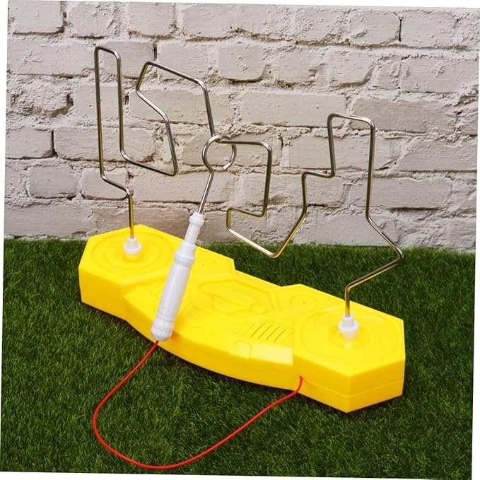 Kisangel 1Pc Electric Touch Maze Game for Advanced Labyrinth No Battery Required Engaging Electric for Brain Development and Fun Challenges