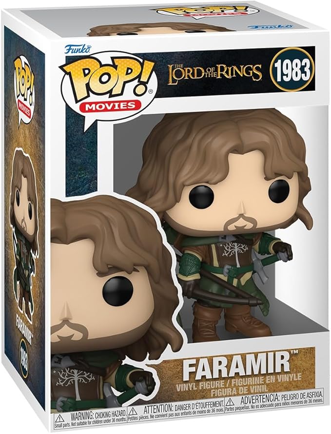 Funko Pop! Movies: Lord of The Rings - Faramir - Collectable Vinyl Figure - Gift Idea - Official Merchandise - Toys for Kids & Adults - Movies Fans - Model Figure for Collectors and Display