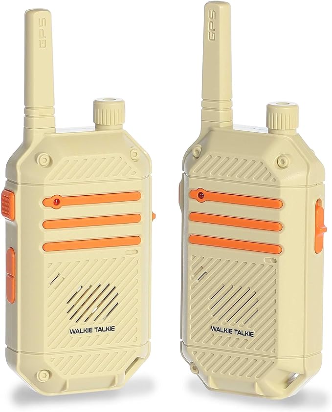 Aurora® Toys Durable Camp Arcadia™ Walkie Talkies Toy - Imaginative Play - Long-Lasting Enjoyment - Brown 9 Inches