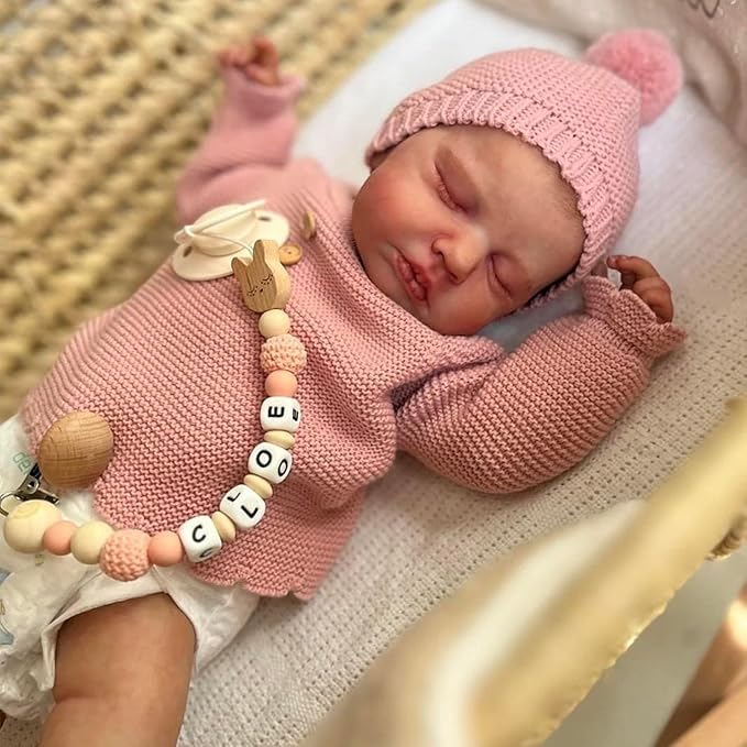 Anano Reborn Baby Dolls Silicone Full Body-20 in Realistic Baby Doll Newborn Girl, Full Silicone Babys Doll Lifelike, Real Life Babys Reborn Dolls Washable with Accessories