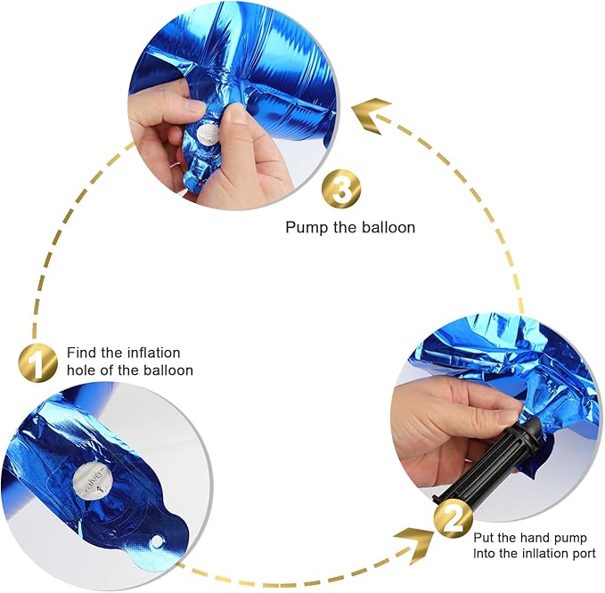 2026 Balloons New Years Eve Eve Decorations, 40 Inch Number Balloon, Dark Blue Balloons for New Years Eve Party Supplies 2026, Graduation Decoration, 2 6 20 26 Birthday Parties