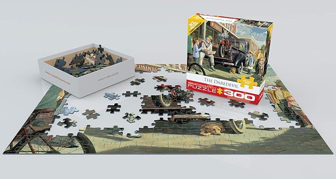 The Daredevil by Bob Byerley Puzzle, 300-Piece