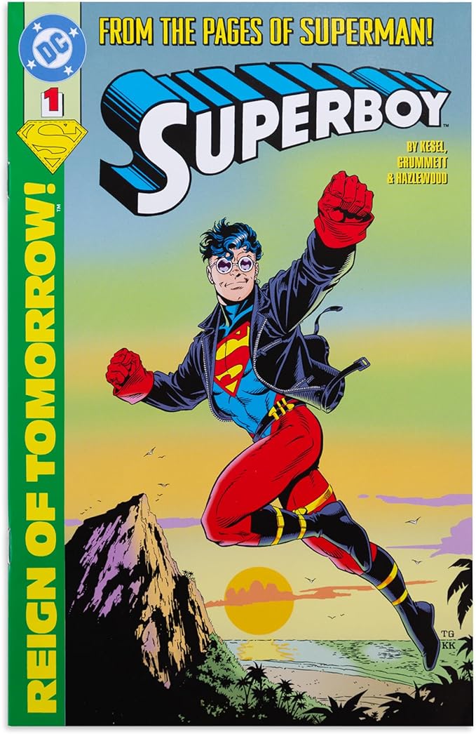 McFarlane Toys- DC Direct Page Punchers Superboy (Superboy #1) 7in Figure with Comic