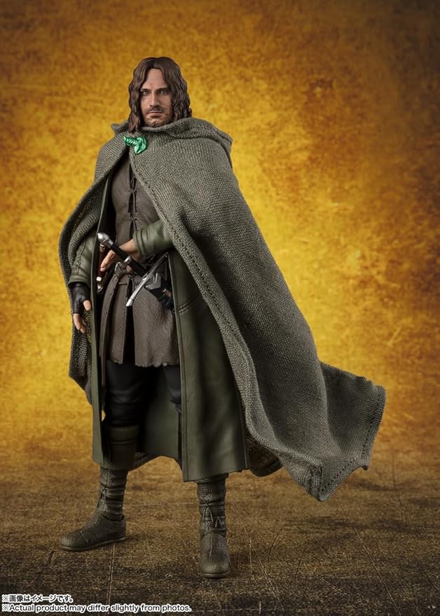 TAMASHII NATIONS - The Lord of The Rings - Aragorn (The Lord of The Rings: The Fellowship of The Ring) S.H.Figuarts Action Figure