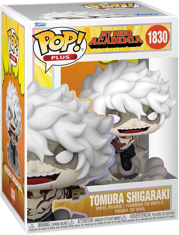 Funko Pop! Plus: My Hero Academia - Tomura Shigaraki - (All One) - Collectable Vinyl Figure - Gift Idea - Official Merchandise - Toys for Kids & Adults - Anime Fans - Model Figure for Collectors