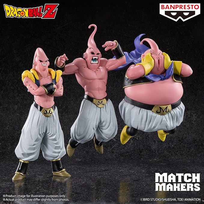 Banpresto - Dragon Ball Z - Majin Buu (vs Super Saiyan 3 Gotenks) Match Makers Figure