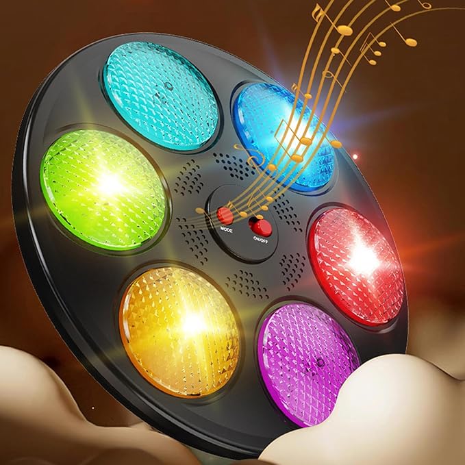 Electronic Memory Game, 3-Mode Handheld Toy, 12x8cm Lights and Sounds Game, Material Included, Electronic Games with Interactive Buttons, Kids Ages 3+ Travel Classroom Party Road Trip