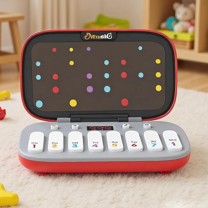 Music Games,Travel Handheld Puzzle Game | Toy Electronic Machine for Travel Kids Boys Girls Improving Reaction Speed Adults Children Birthday Teens