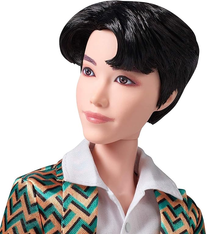 Mattel BTS 11-in j-hope Fashion Doll, Based on Bangtan Boys Global Boy Band, Highly Articulated Figure, Toy for Boys and Girls Age 6 and Up.