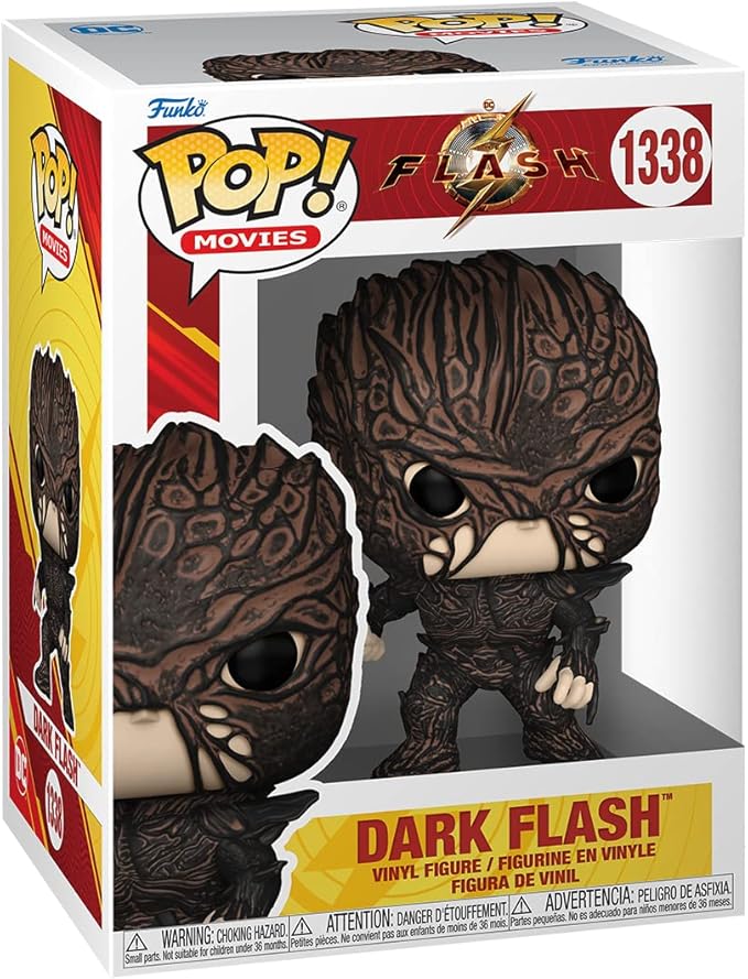Funko POP! Movies: DC - The Flash - Dark Flash - DC Comics - Collectable Vinyl Figure - Gift Idea - Official Merchandise - for Kids & Adults - Comic Books Fans - Model Figure for Collectors