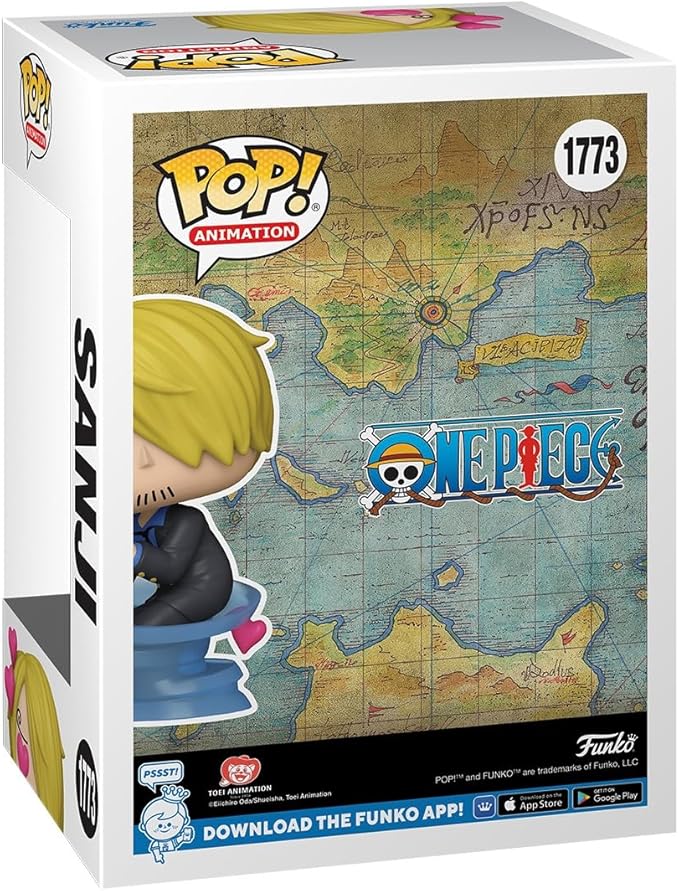 Funko POP Animation: Sanji - One Piece - Collectable Vinyl Figure - Gift Idea - Official Merchandise - for Kids & Adults - Anime Fans - Model Figure for Collectors and Display