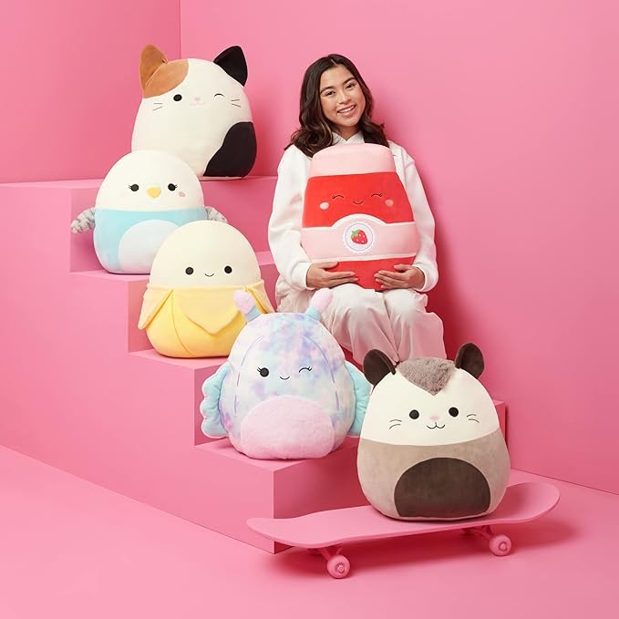 Squishmallows Original 12-Inch Lenore Navy and Tan Hermit Crab - Official Jazwares Plush (Medium-Sized)