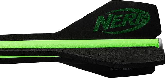 Nerf Elite Vortex Aero Howler Foam Football Soft Vortex Football for Long-Distance Throws - Innovative Hollow Air Flow Design - Kids Aero Howler Whistle Vortex Foam Ball