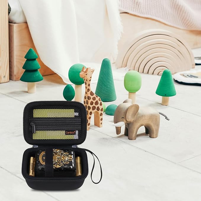 Canboc Hard Carrying Case for Wizarding World Harry Potter Bitzee Interactive Toy Digital Pet, Bitzee Disney/Bitzee Magicals Virtual Electronic Pets Kids Toys Storage Bag, Black (Case Only)