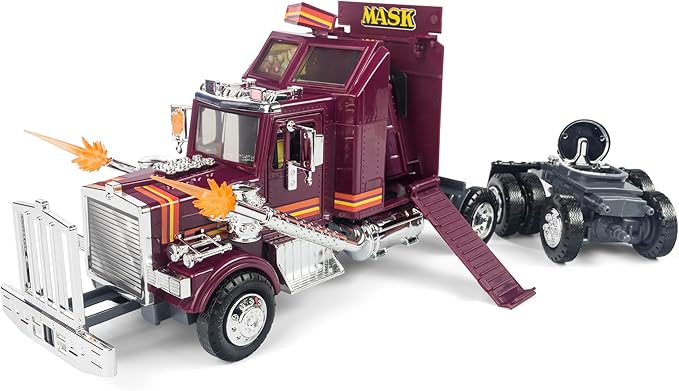 The Loyal Subjects M.A.S.K. Mobile Defense Unit with Matt Trakker & Bruce Sato Action Figures