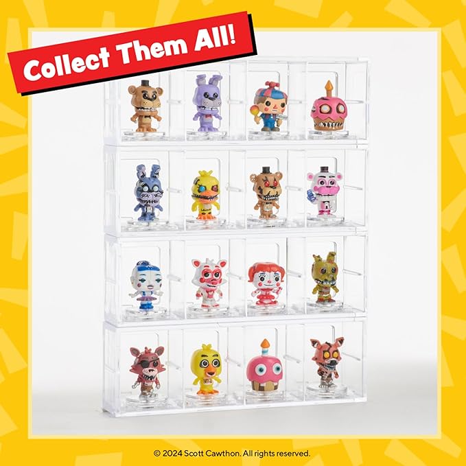 Funko Bitty POP! Five Nights at Freddy's (FNAF)- Foxy and A Surprise Mystery Mini Figure - 0.9 Inch (2.2 Cm) Collectable - Gift Idea - Cake Topper