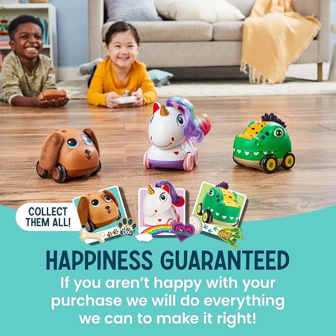 Flybar Poko Petz, Remote Control Car for Toddlers Dog Toys - 2.4GH for Boys and Girls, Light Up, Singing, Talking Toy, Preschool, Best Birthday, Toddler Gifts for Ages 3 and Up
