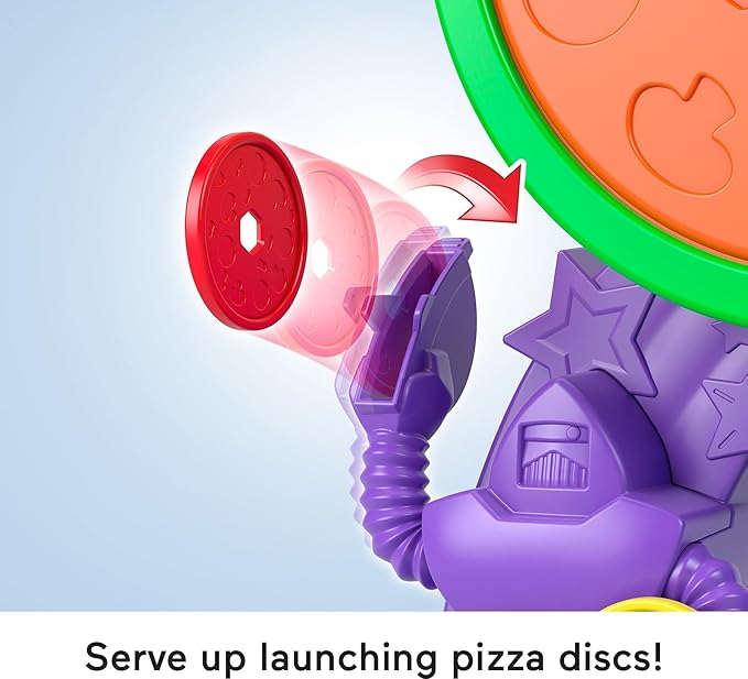 Fisher-Price Imaginext Disney and Pixar Toy Story Pizza Planet Playset with 3-inch Buzz Lightyear & Alien Friend Action Figures, Toy Rocket & Proectiles