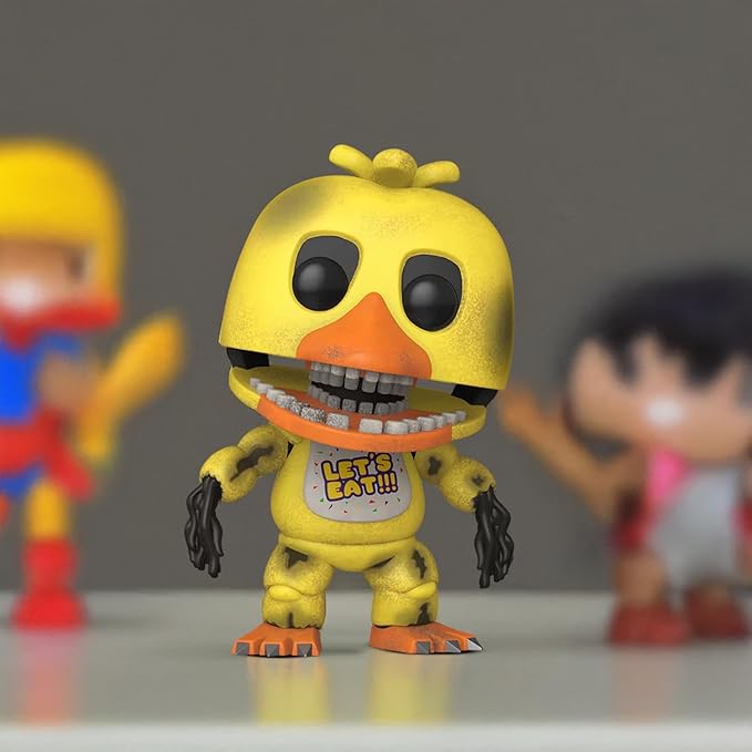 Funko Pop! Games: Five Nights At Freddy's (FNAF) - Withered Chica - Collectable Vinyl Figure - Gift Idea - Official Merchandise - Toys for Kids & Adults - Model Figure for Collectors