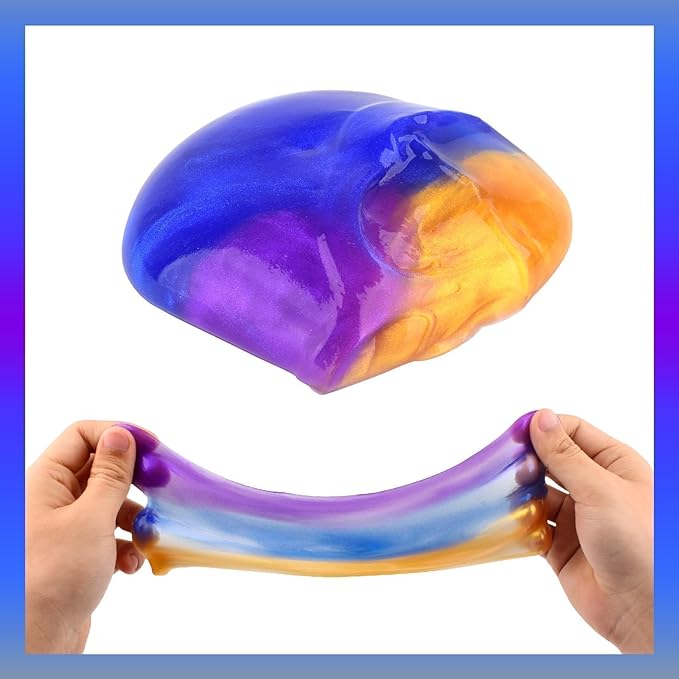 Slime 88 Pack Galaxy Slime Kit, Slime Advent Calendar Party Favors for Kids, Non Sticky, Soft Sludge Toy Mini Slime Bulk for Boys Girl, Birthday Stuffers, Stress Relief, Goodie Bags
