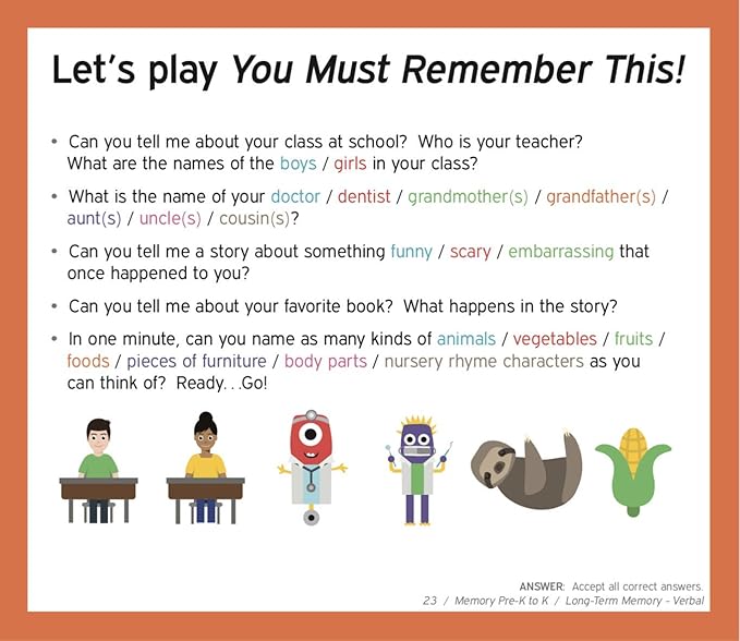 TestingMom.com Gifted Learning Flash Cards – Focus and Memory for Pre-K – Kindergarten – Gifted and Talented Educational Toy Practice for CogAT Test, Iowa Test, OLSAT, SCAT, WISC, WPPSI, AABL and more