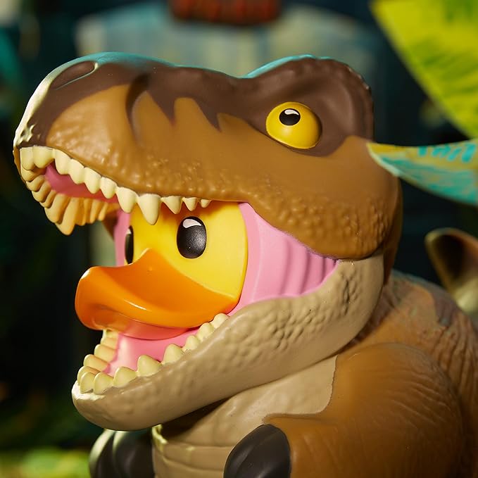 TUBBZ Boxed Edition: Jurassic World Rebirth - T-Rex Cosplaying Rubber Duck Vinyl Figure