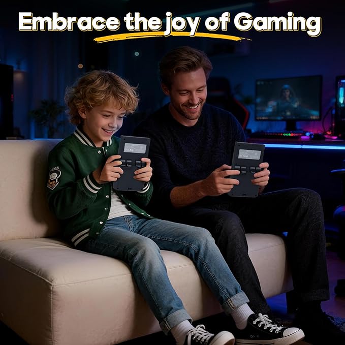 2025 New V40 Max Retro Handheld Game Console, 40000 Preloaded Games, 256GB Expandable Storage, 4 Inch IPS HD Screen, Portable Gaming Device with Long Battery Life (Black)