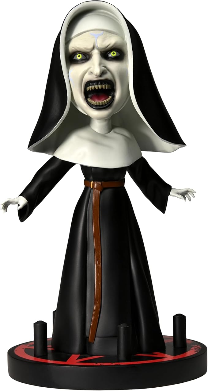 NECA The Conjuring Universe The Nun |Collectible Horror Movie Officially Licensed Figure, Head Knocker Hand-Painted, 8.5" Tall